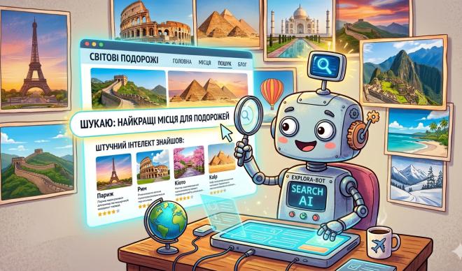 Представляємо пошук турів на основі штучного інтелекту