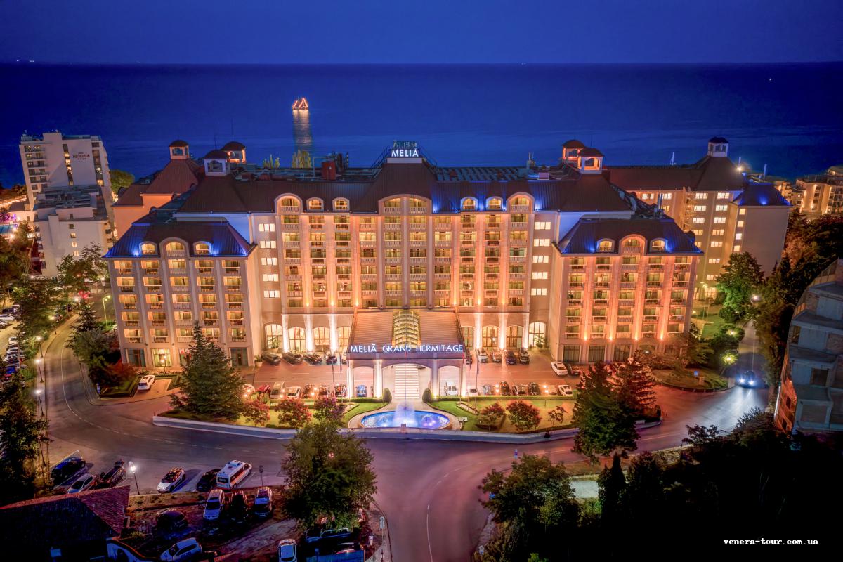 Melia Grand Hermitage 5⭐️ інформація про готель та пошук турів в готелі Melia Grand Hermitage 5⭐️ в Болгарії