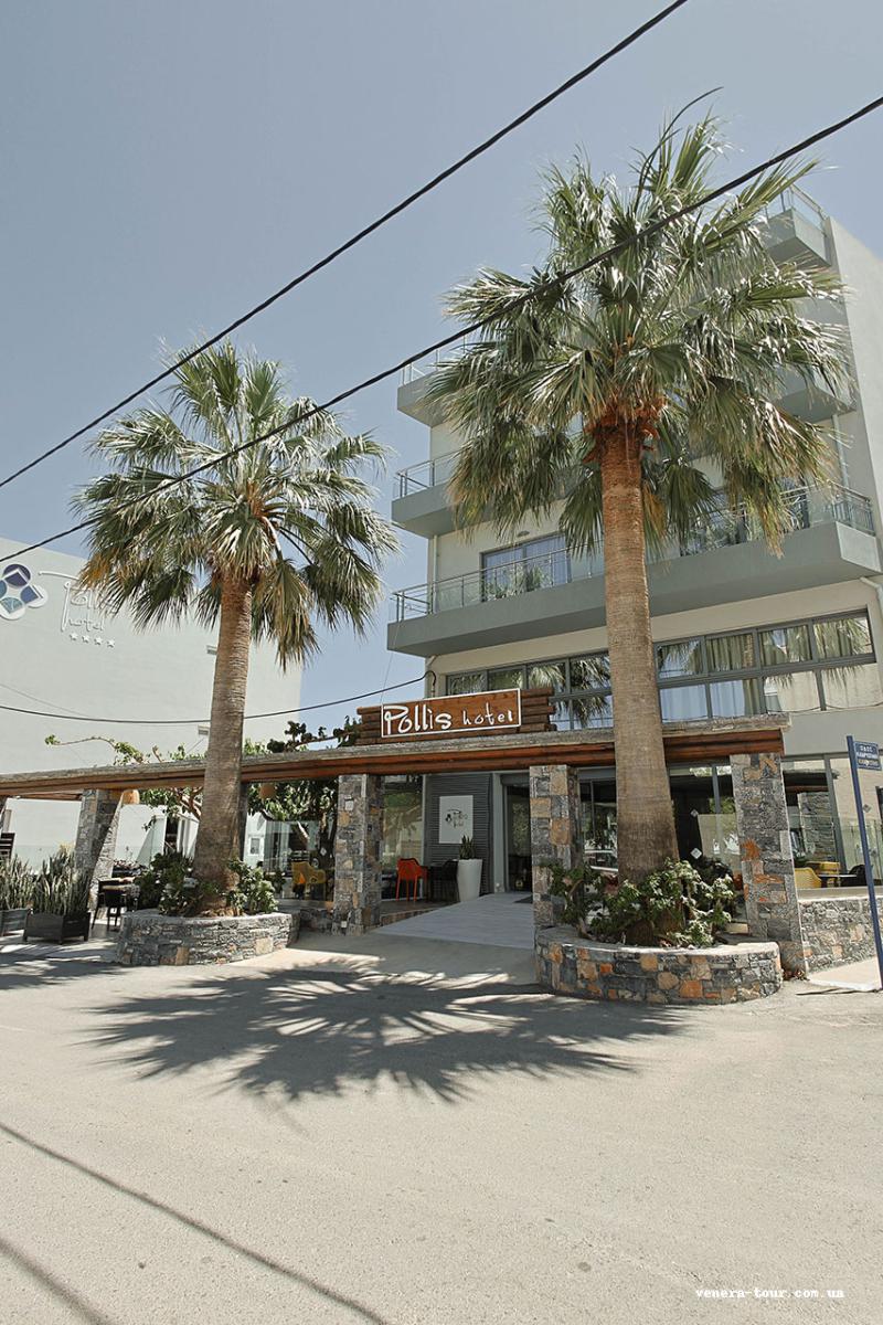 Pollis Hotel (ex. Miramare Hotel Hersonissos) інформація про готель та пошук турів в готелі Pollis Hotel (ex. Miramare Hotel Hersonissos) в Греції