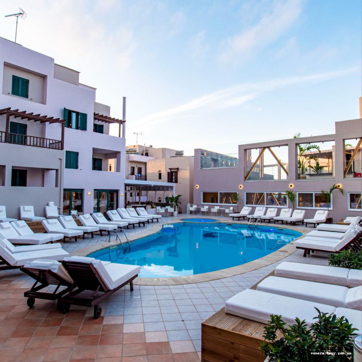 Porto Greco Village Beach Hotel інформація про готель та пошук турів в готелі Porto Greco Village Beach Hotel в Греції