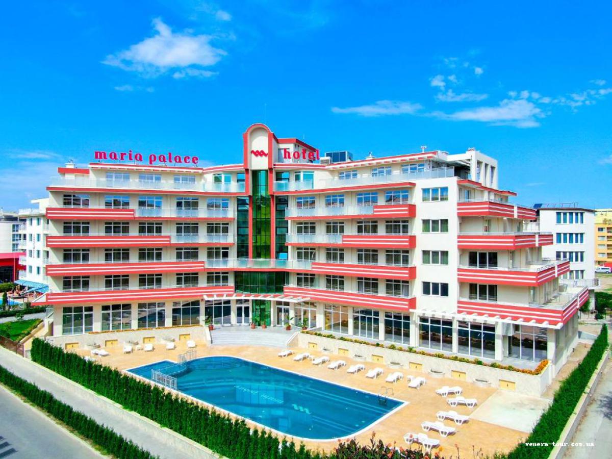 Maria Palace Sunny Beach 4⭐️ інформація про готель та пошук турів в готелі Maria Palace Sunny Beach 4⭐️ в Болгарії