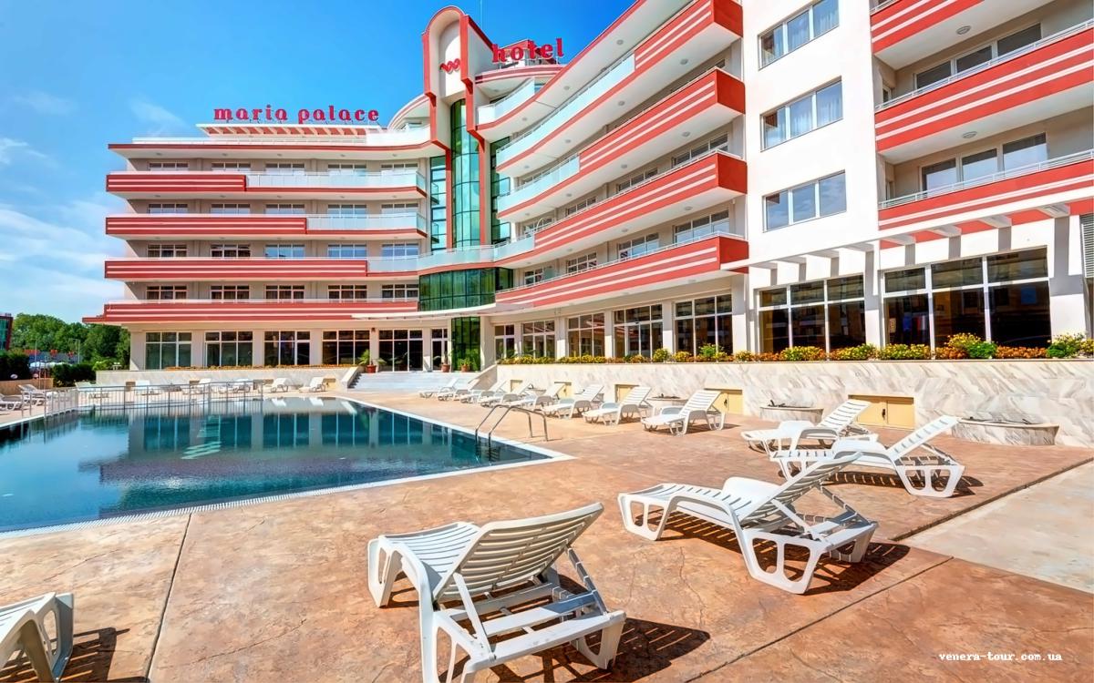 Maria Palace Sunny Beach 4⭐️ інформація про готель та пошук турів в готелі Maria Palace Sunny Beach 4⭐️ в Болгарії