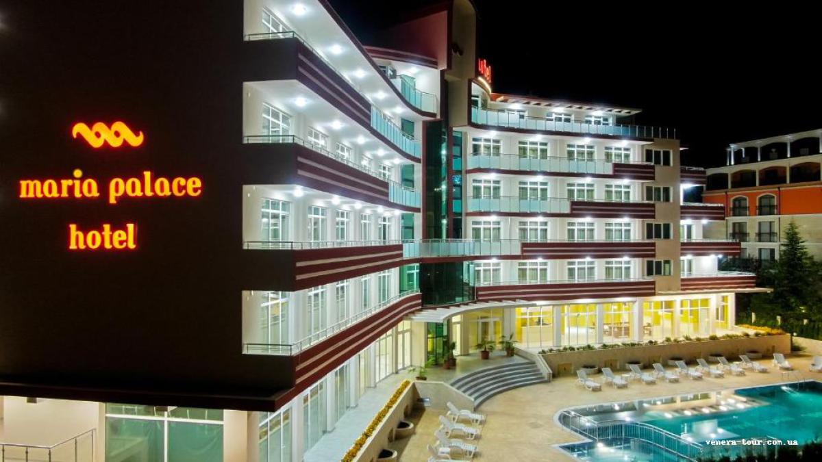 Maria Palace Sunny Beach 4⭐️ інформація про готель та пошук турів в готелі Maria Palace Sunny Beach 4⭐️ в Болгарії